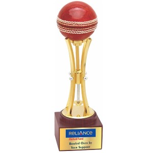 Cricket ball trophy b