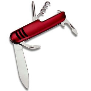 Red swiss knife gwb
