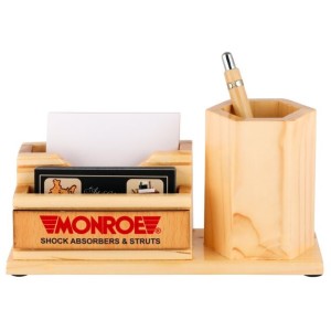 wooden pen stand pj