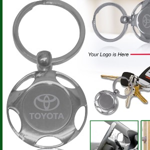 steering keychain h