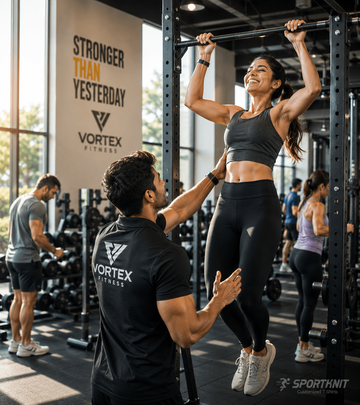 GYM STAFF T-SHIRTS & FITNESS TRAINER UNIFORMS