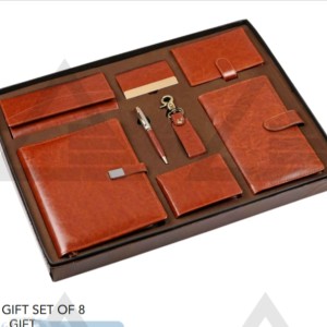 8 Pcs Leather gift set