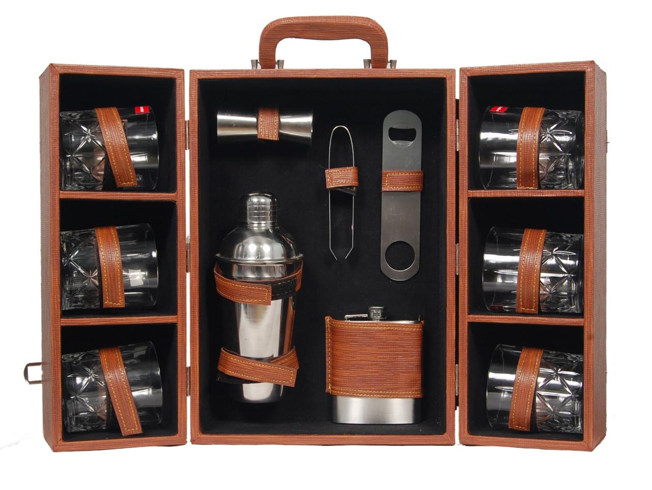 Crossblanc  German diplomat bar set