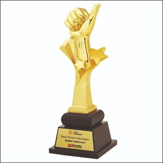 GOLD THUMB TROPHY