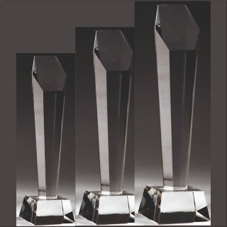 CRYSTAL PILLAR TROPHY