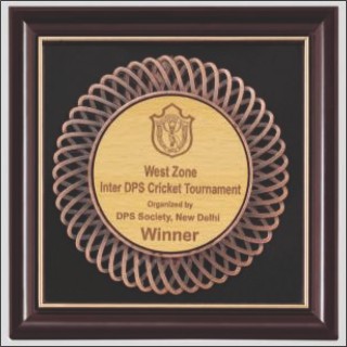 FLORAL FRAME PLAQUE