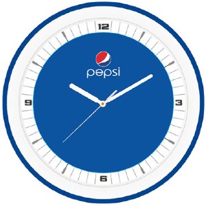 Pepsi wall clock gwge