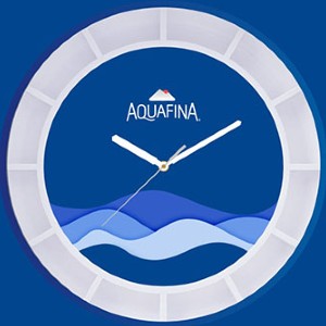 aquafin wall clock gwge