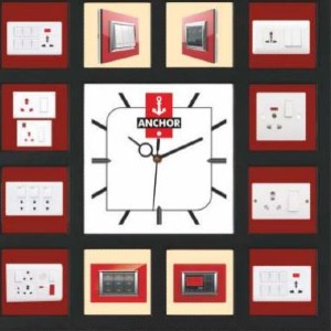 Anchor wall clock gwnr