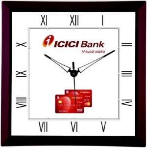 icici card wall clock gwgb