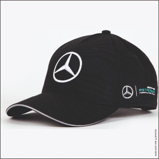 EMBROIDERED LOGO CAP