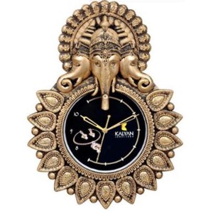 ganpati wall clock gwp
