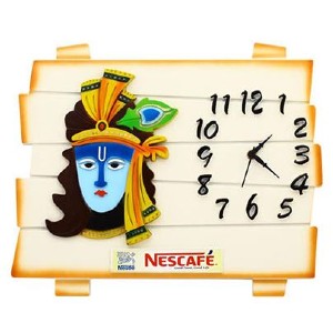krishna wall clock