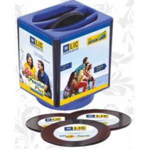 lic coaster pen stand nr