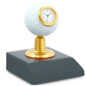golf ball clock b