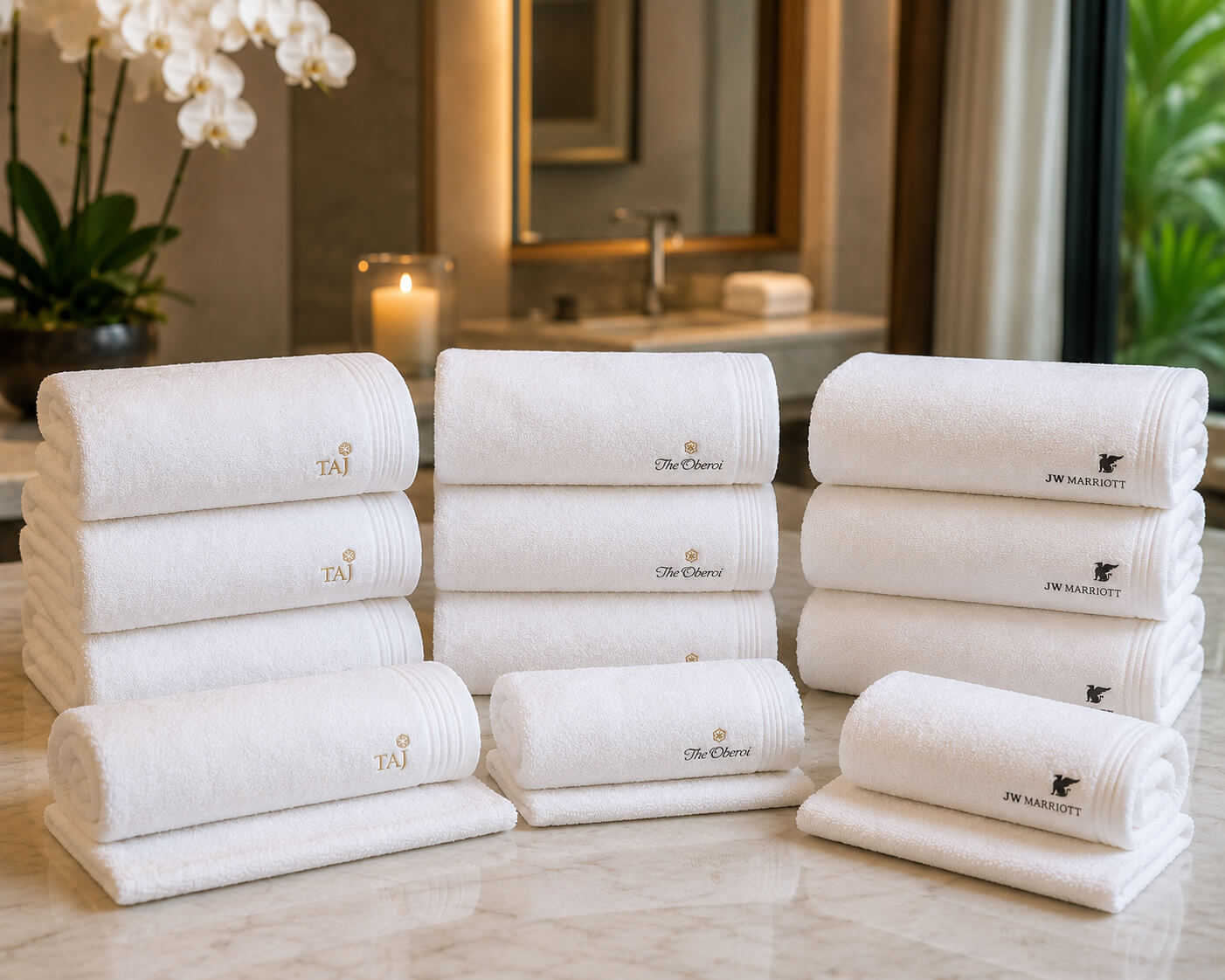Customized Towels for Hotels & Spas